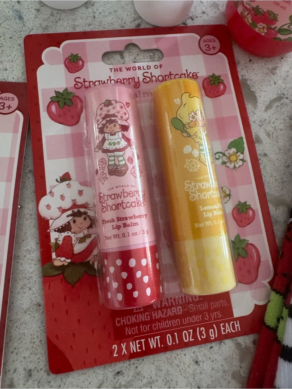 🍓 Strawberry Shortcake Beauty & Accessories Bundle – NEW! 8 Pieces